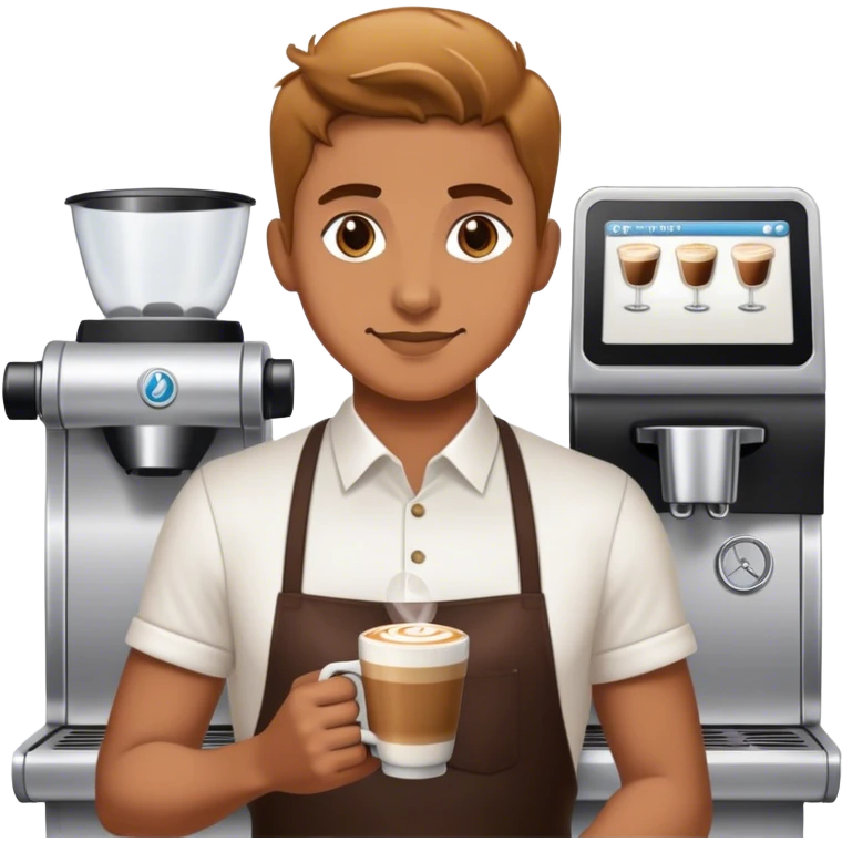 experienced barista emoji