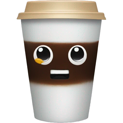 Ice Black coffee  emoji