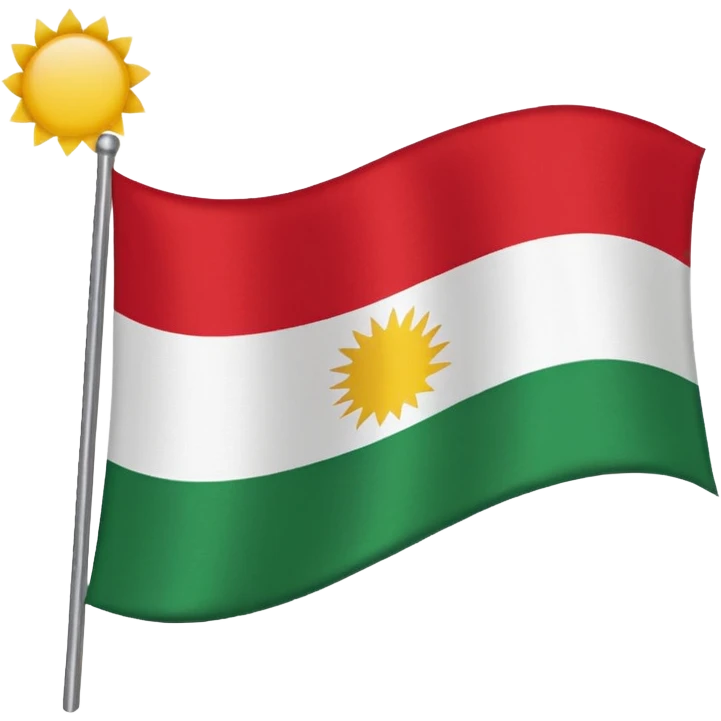 Kurdistan flag emoji