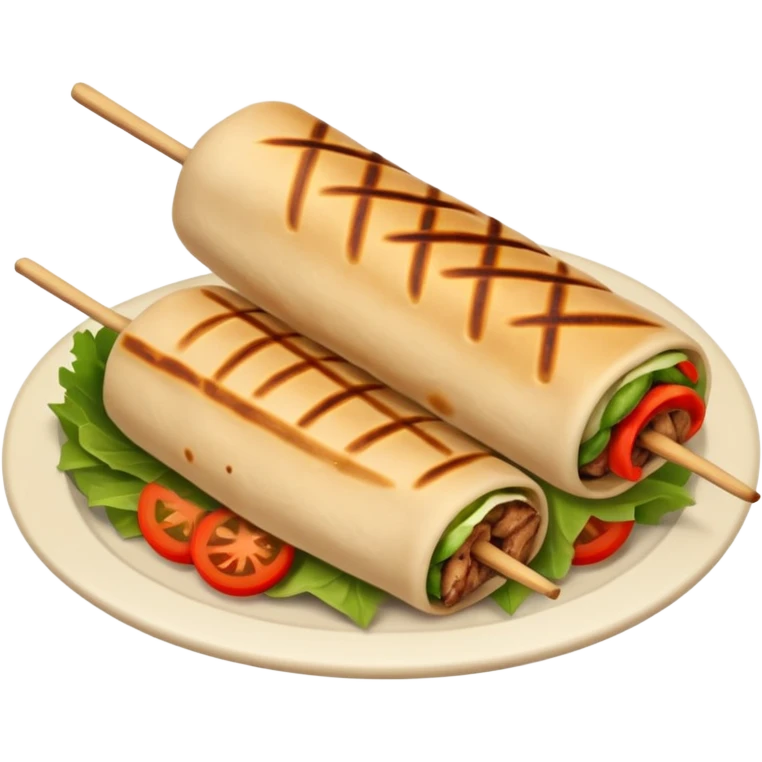 1 shawarma kebab emoji