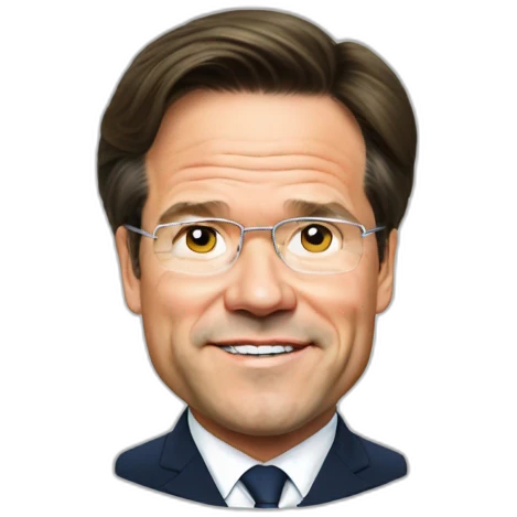 mark rutte north korean  emoji