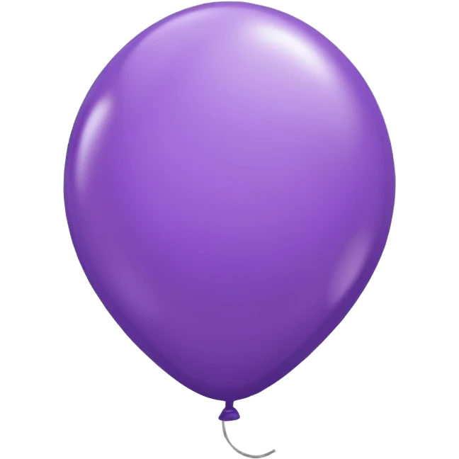 purple balloon emoji