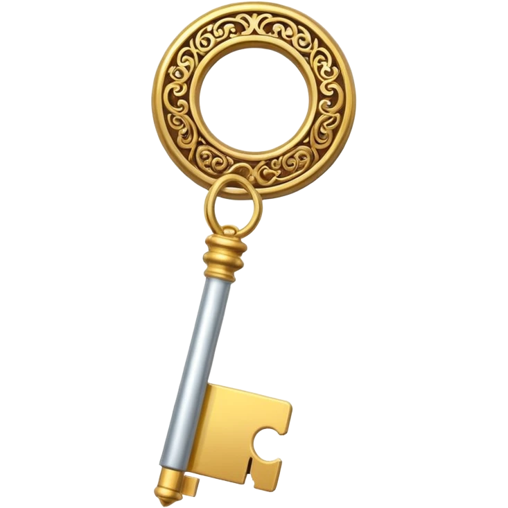 Золотой ключ emoji