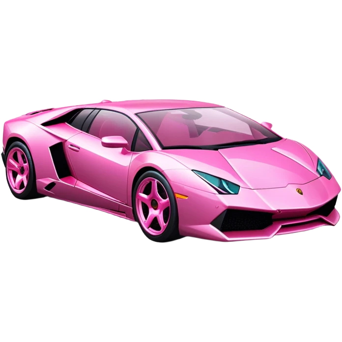 Pink lambo emoji