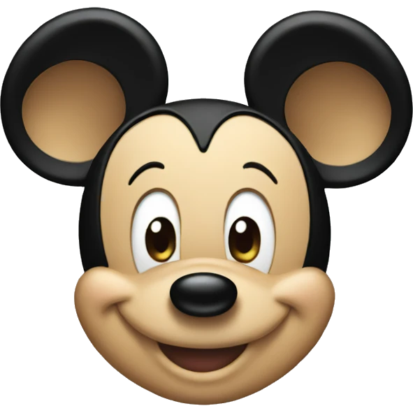 Micky mouse emoji