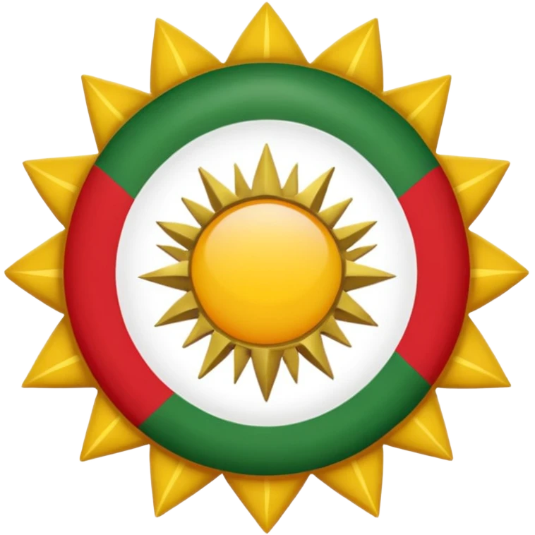Kurdish flag emoji