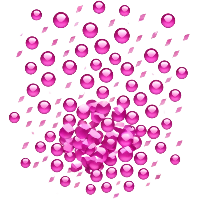 Pink sparkles emoji