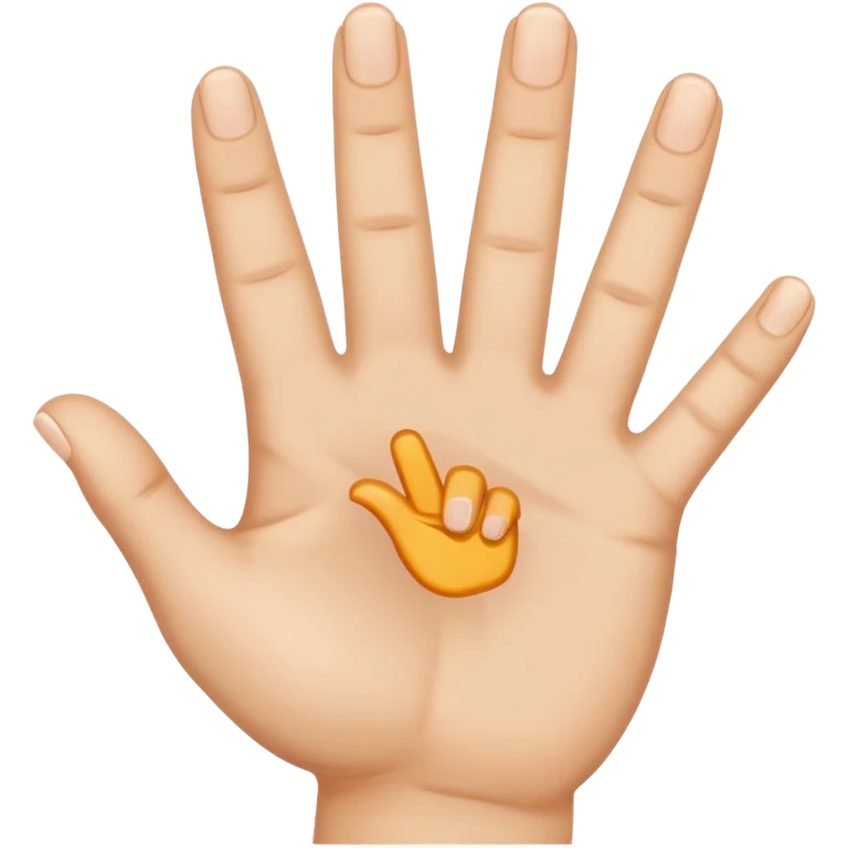 L sign language  emoji