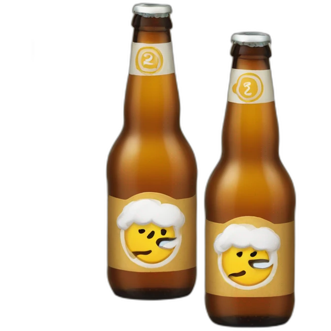 6 pack beer emoji