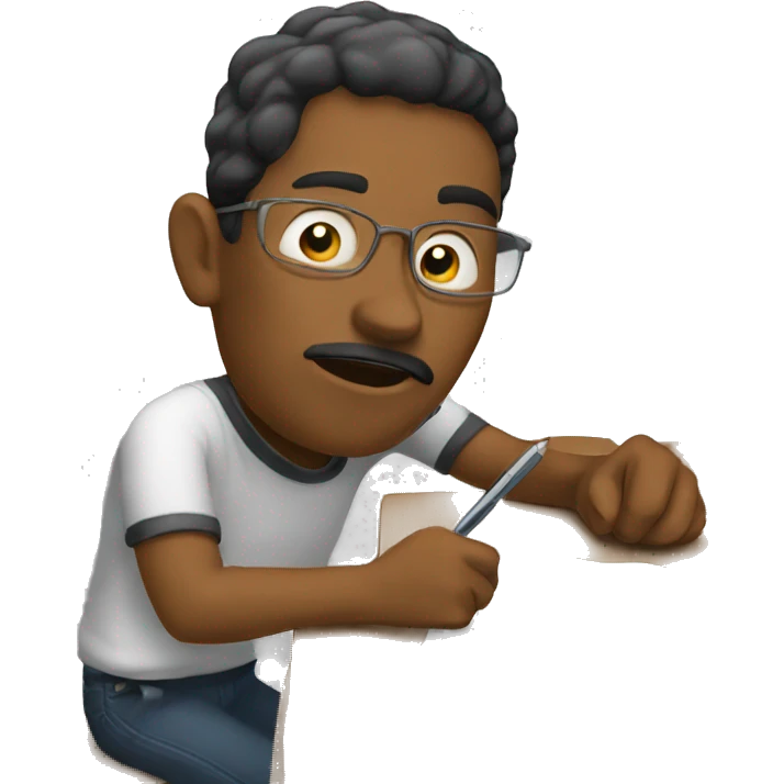Taking notes emoji