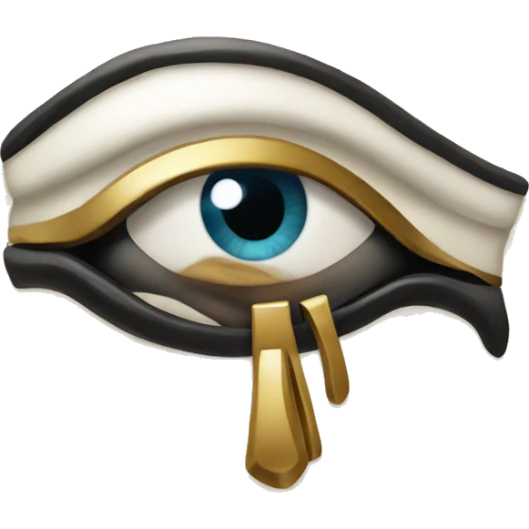 eye in the egypt style emoji