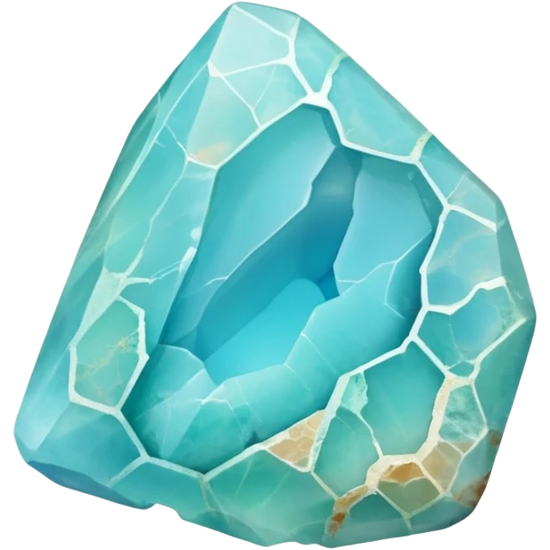 peruvian opal gemstone raw crystal emoji