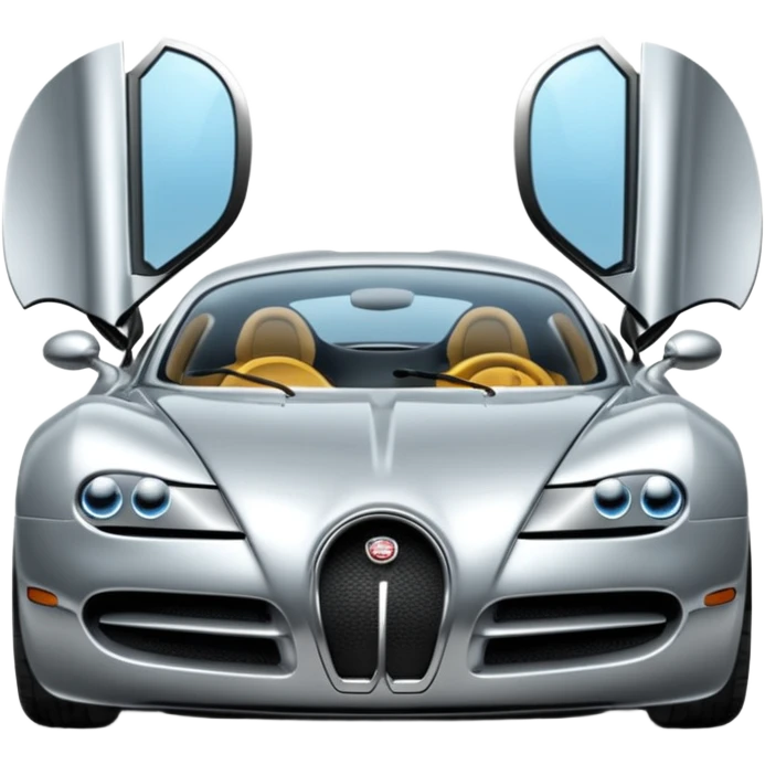 buggati doors open emoji
