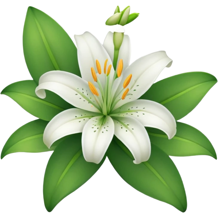 Lily flower emoji  emoji
