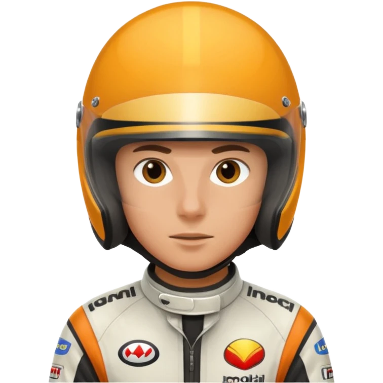 motor racer emoji