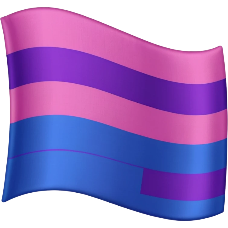 Bisexual flag emoji