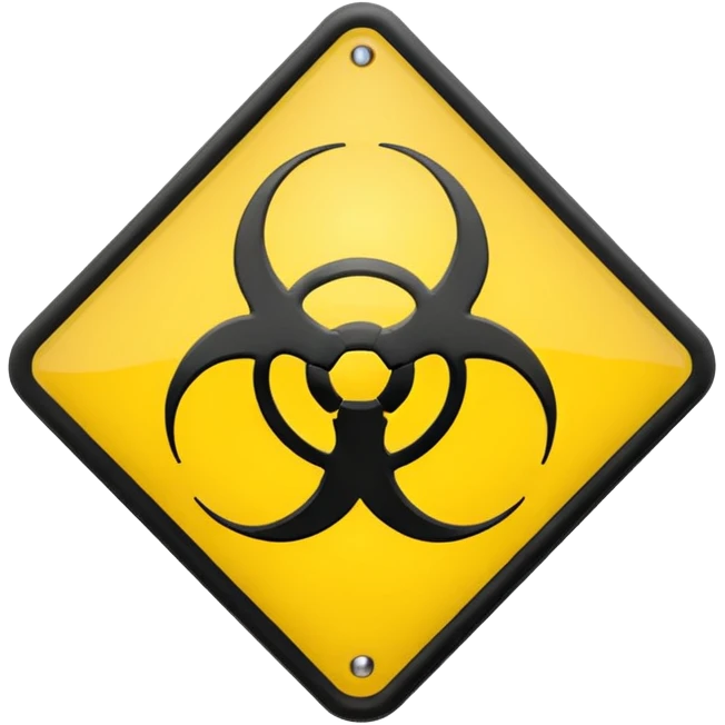 chemical weapons sign emoji