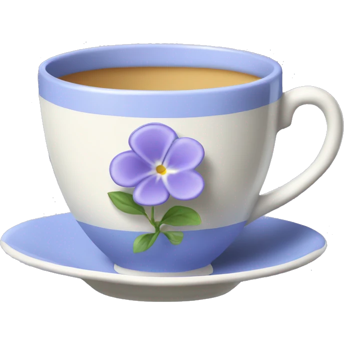 Periwinkle teacup  emoji