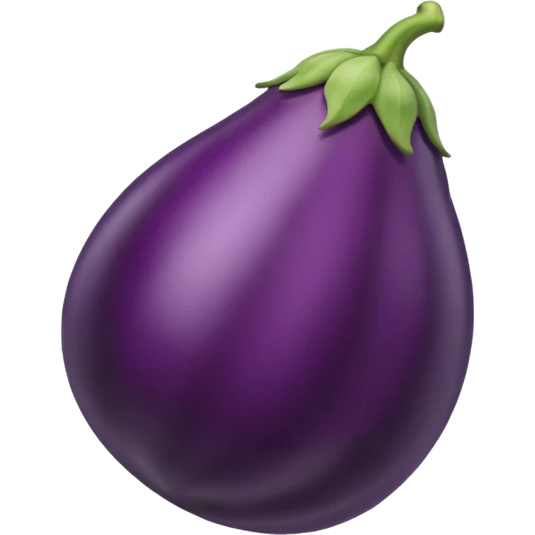 eggplant with signet ring around it emoji