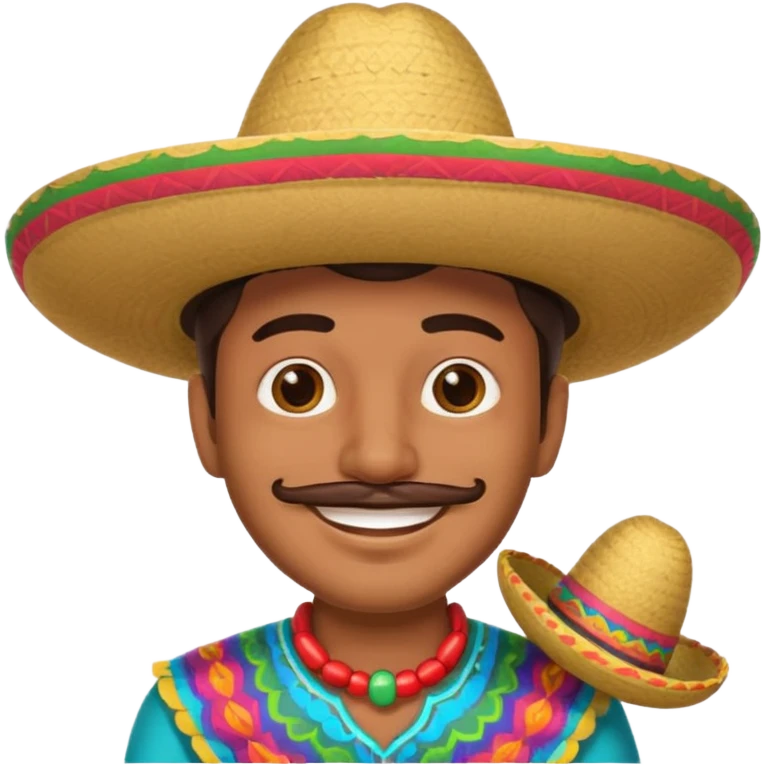 1900's mexican man emoji