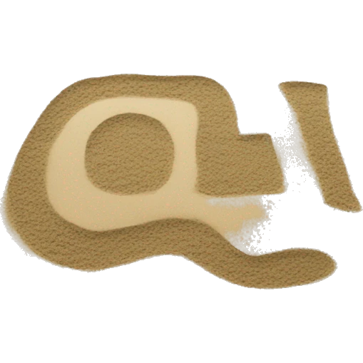 “ily” written in sand emoji