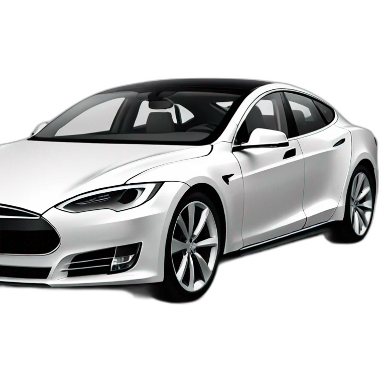 Tesla Model S emoji