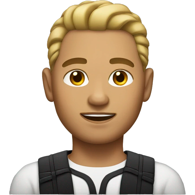 mexican man with light skin and slicked back hair emoji