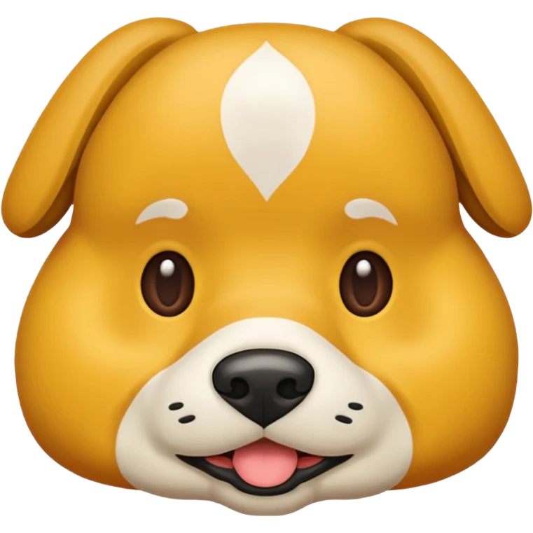 CHIEN QUI JAPPE emoji