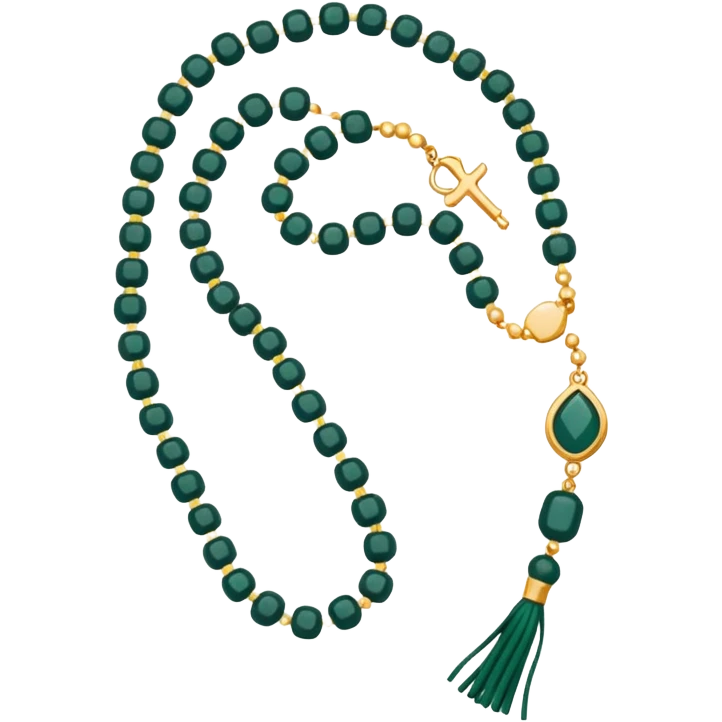 tasbih putih warna putih emoji