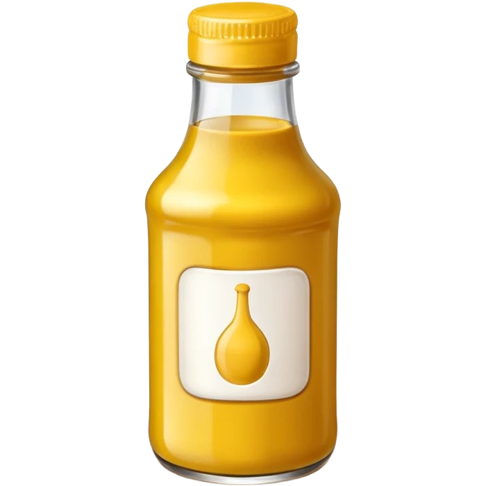 a bottle of mustard emoji