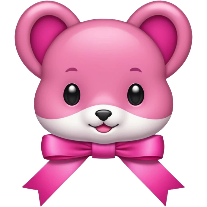 Pookie sticker ribbion emoji