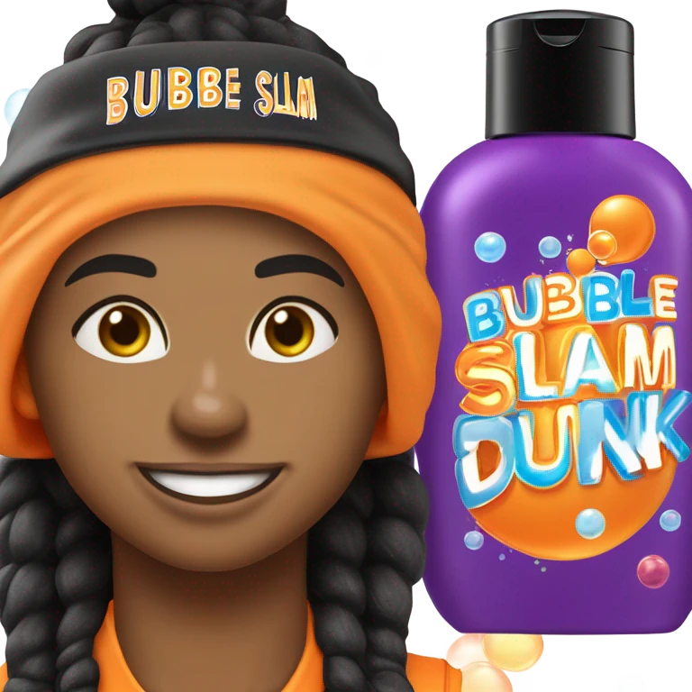 Bubble Slam Dunk Moisturizer emoji