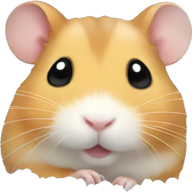 hamster in a bubble emoji