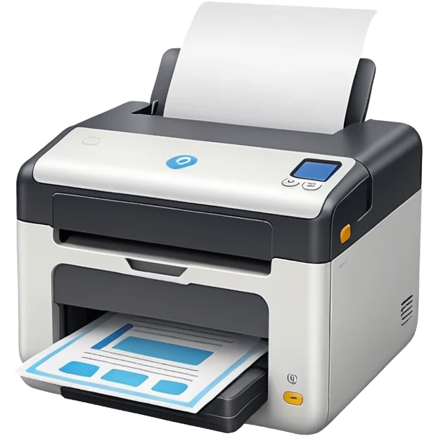 paper printer emoji