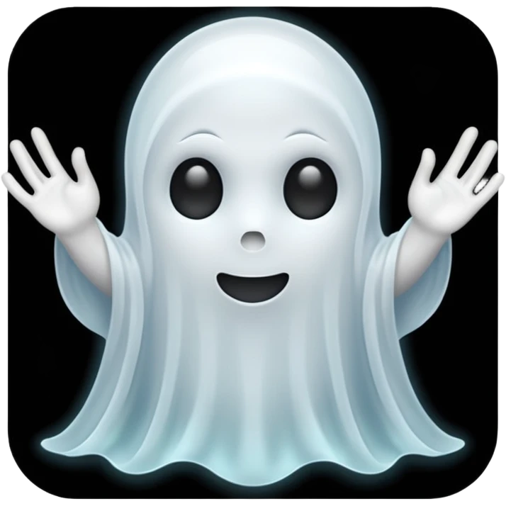 light ghost emoji