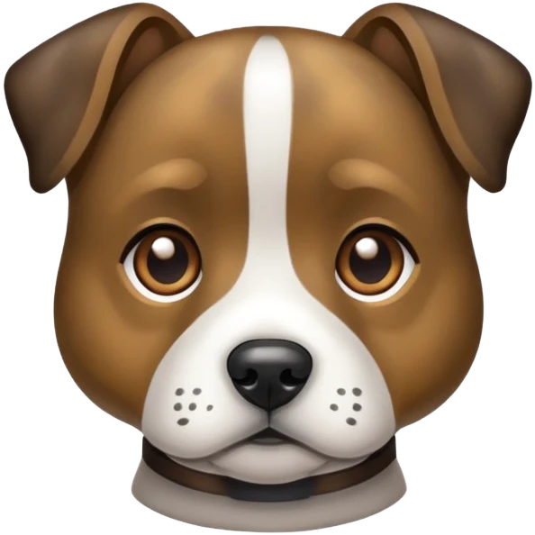 Brindle dog  emoji