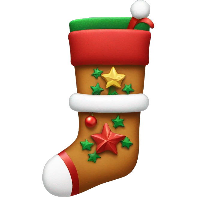 christmas stocking emoji