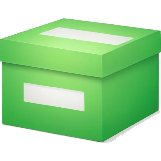 check green in box emoji