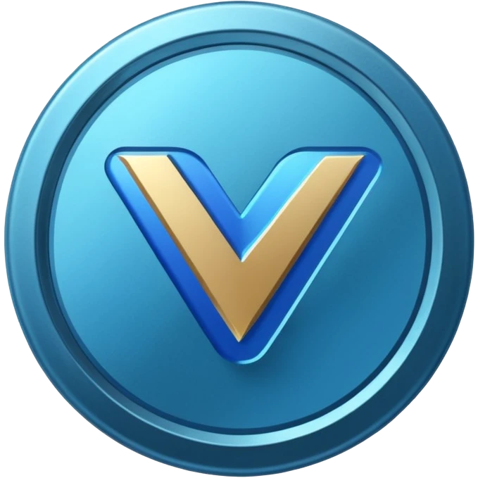 A blue tick ✅ verification badge with a rough outer body for my tiktok account emoji