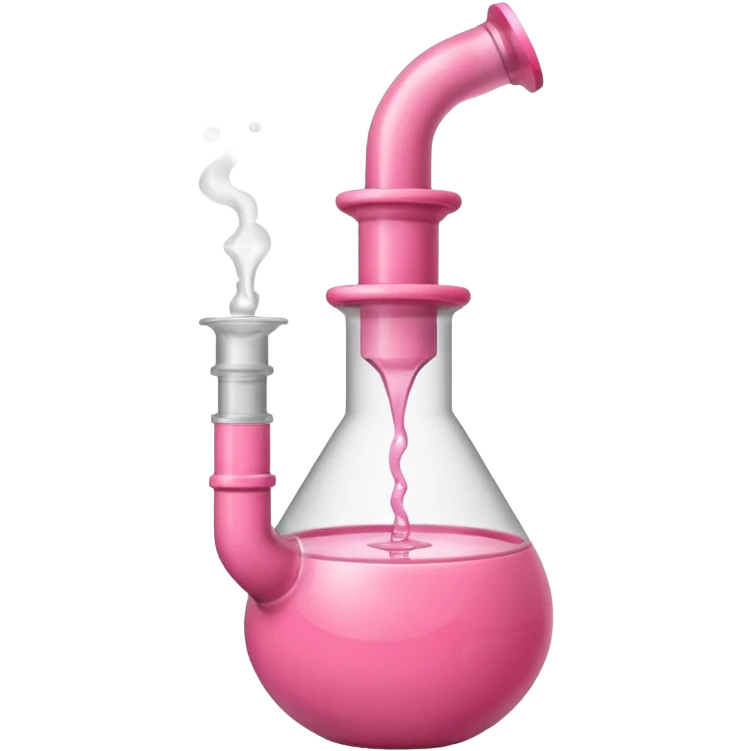 Pink bong emoji