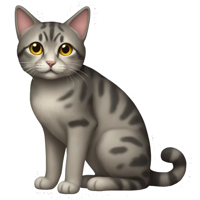  4/5000 Full-body cat emoji