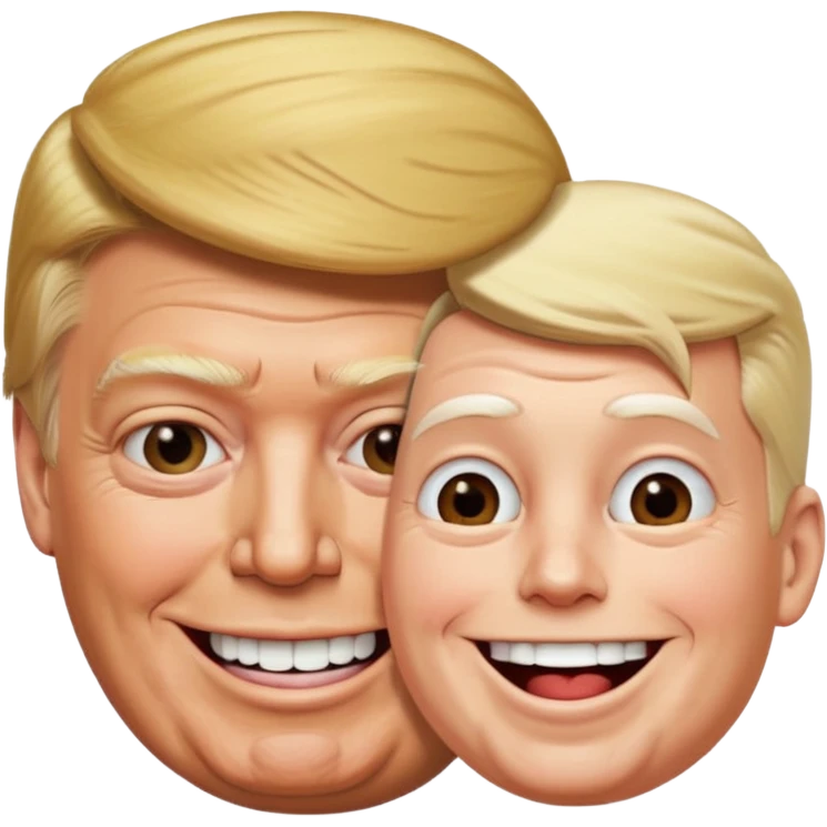 Trump giving Bubba a bj emoji