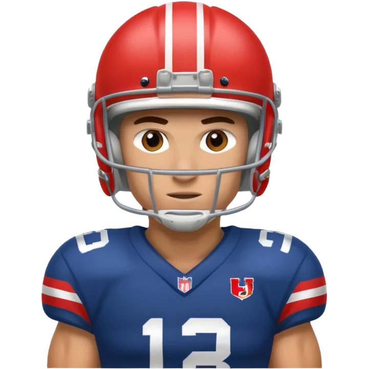 College football player emoji