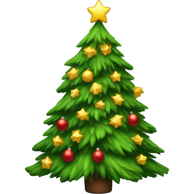 Christmas tree emoji