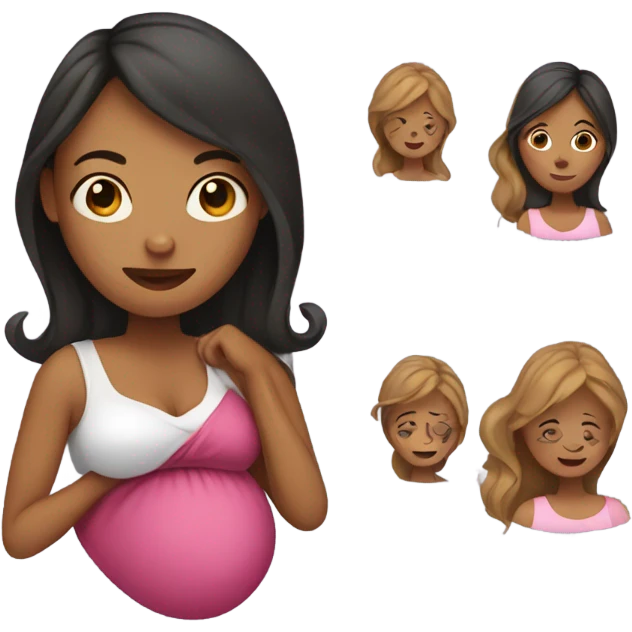 pregnant mom emoji