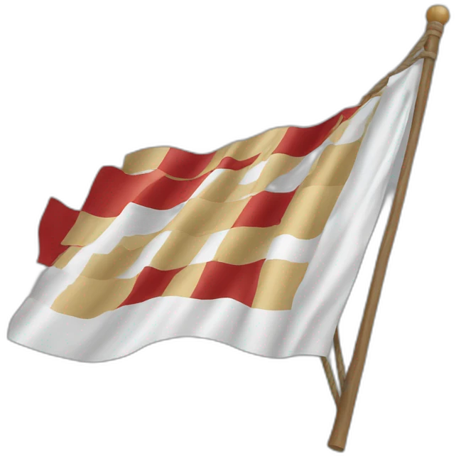 drapeau de la Vendée emoji