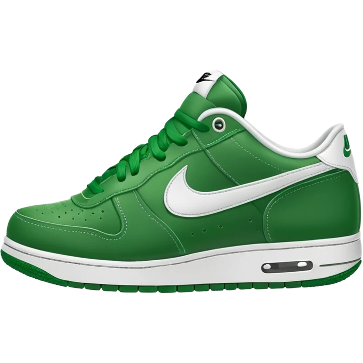 Green nike shoes emoji
