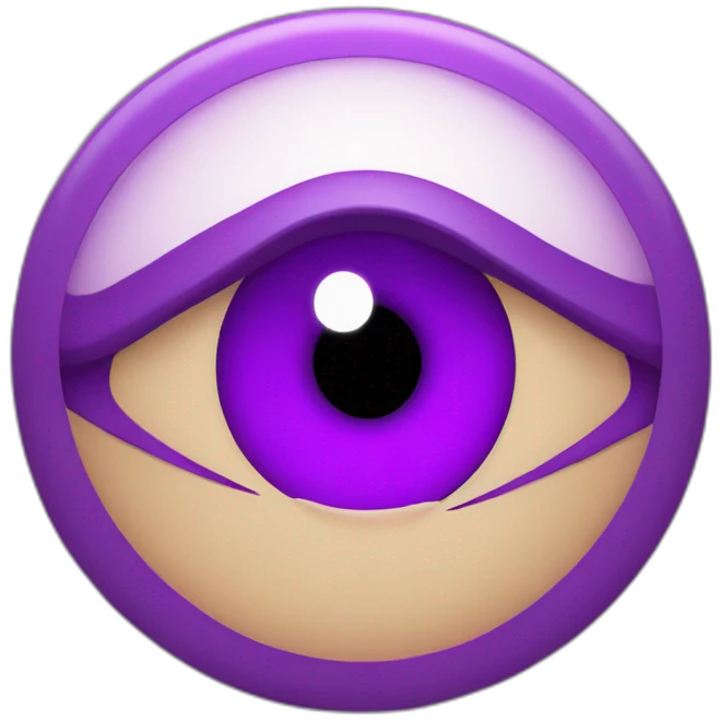 purple cyclops emoji