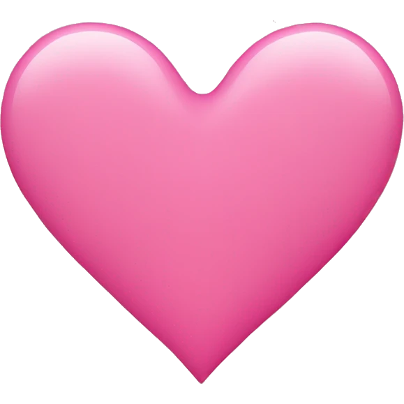 pink heart  emoji
