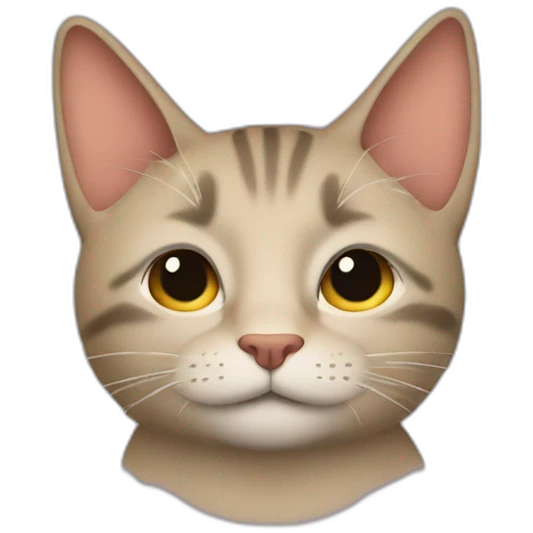 Smelly cat emoji